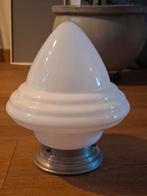 Mooie art deco plafondlamp, Ophalen, Gebruikt, Glas, Art deco