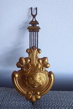 fraaie antieke vergulde jugendstil slinger balans voor klok, Antiek en Kunst, Antiek | Klokken, Ophalen of Verzenden