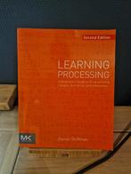Learning processing Daniel Shiffman, Ophalen of Verzenden, Zo goed als nieuw, Programmeertaal of Theorie, Morgan kaufmann