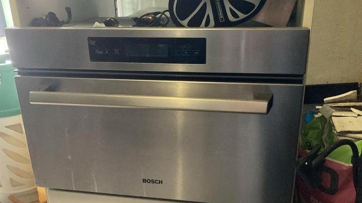 Bosch Inbouw stoomoven, Witgoed en Apparatuur, Ovens, Gebruikt, Inbouw, Oven, 45 tot 60 cm, Stoom, Ophalen