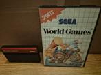 World Games Sega Master System, Spelcomputers en Games, Games | Sega, Avontuur en Actie, 1 speler, Ophalen of Verzenden, Zo goed als nieuw