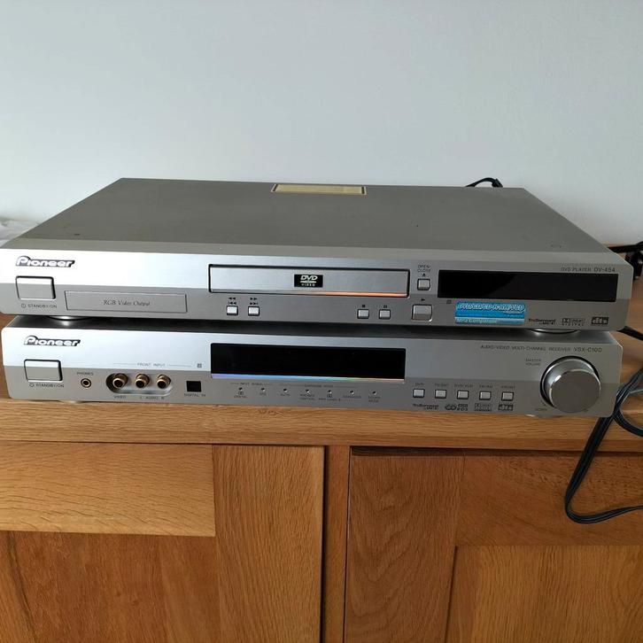 Pioneer DVD Speler DV-454 & Receiver VSX-C100, Audio, Tv en Foto, Home Cinema-sets, Gebruikt, Dvd-speler, Pioneer, Ophalen
