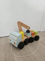 Ikea Mula Trekauto met Magnetische Blokken, Ophalen, Zo goed als nieuw, Duw- of Trekspeelgoed