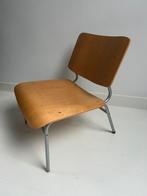 Vintage Ikea plywood lounge chair, 1980’s, Huis en Inrichting, Stoelen, Ophalen of Verzenden, Zo goed als nieuw, Grijs, Eén