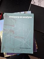Ontwerp en analyse, Ophalen of Verzenden, Zo goed als nieuw
