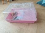 Hamsterkooi met toebehoren, Dieren en Toebehoren, Knaagdieren en Konijnen | Hokken en Kooien, Kooi, Gebruikt, Minder dan 75 cm