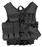 OD of zwart leger OPS-vest USMC OD GEVECHTSVEST MET RIEM, Verzenden, Landmacht, Nederland