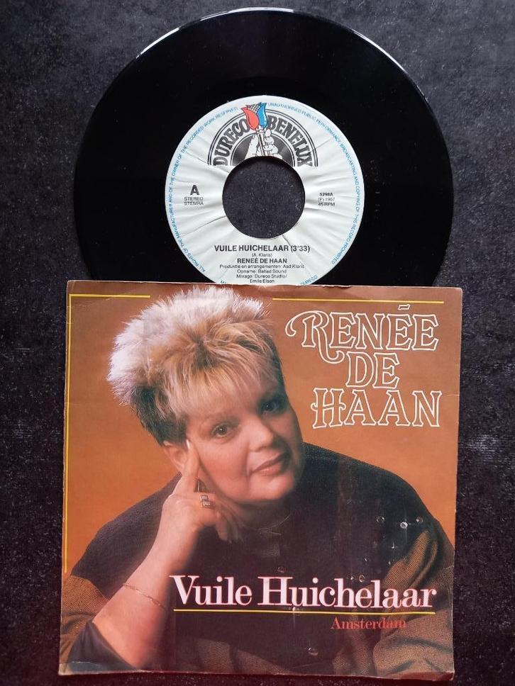 Renée de Haan - Vuile Huichelaar 1987, Cd's en Dvd's, Vinyl Singles, Gebruikt, Single, Nederlandstalig, 7 inch, Ophalen of Verzenden