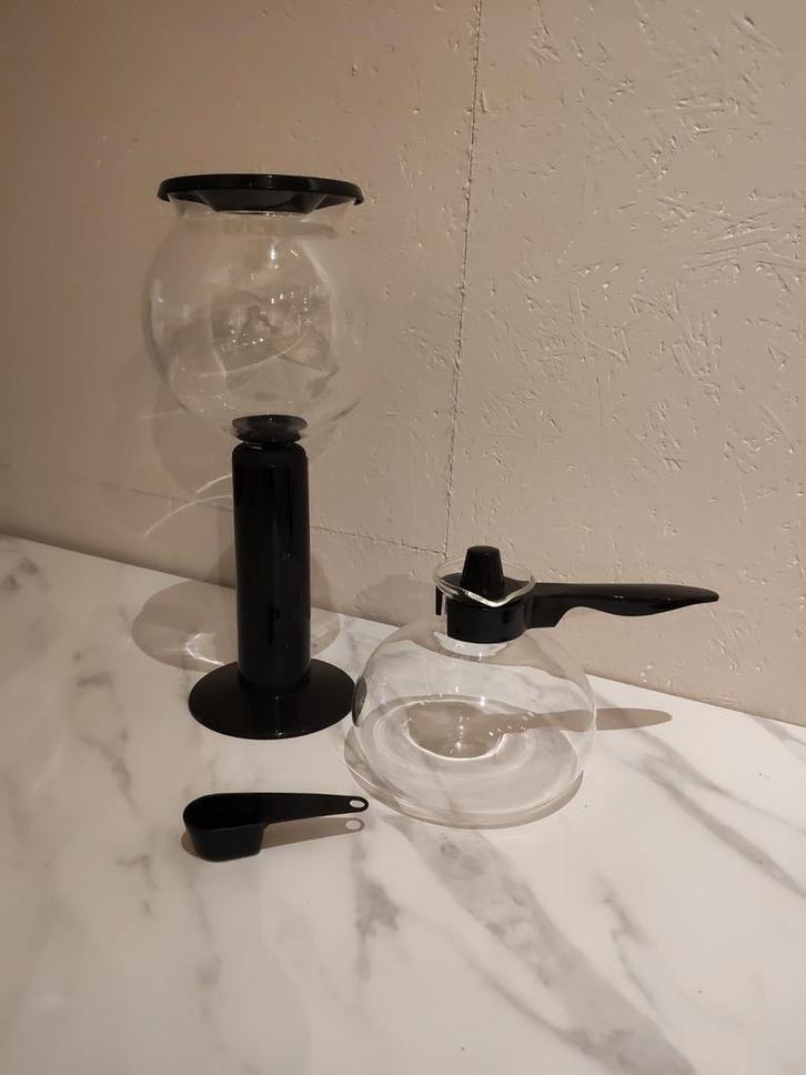 Bodum Pebo Vacuüm Koffiemachine, Witgoed en Apparatuur, Koffiezetapparaten, Zo goed als nieuw, Ophalen of Verzenden