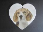 urn plaquette gedenkteken overlijden grafsteen honden beagle, Ophalen of Verzenden, Zo goed als nieuw