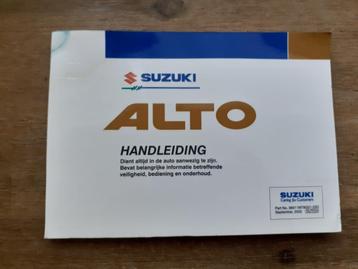 INSTRUCTIEBOEKJE - SUZUKI ALTO - RF410 - Nederlands talig beschikbaar voor biedingen