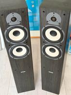Set Tannoy speakers in goede staat, Zo goed als nieuw, 120 watt of meer, Front, Rear of Stereo speakers, Ophalen