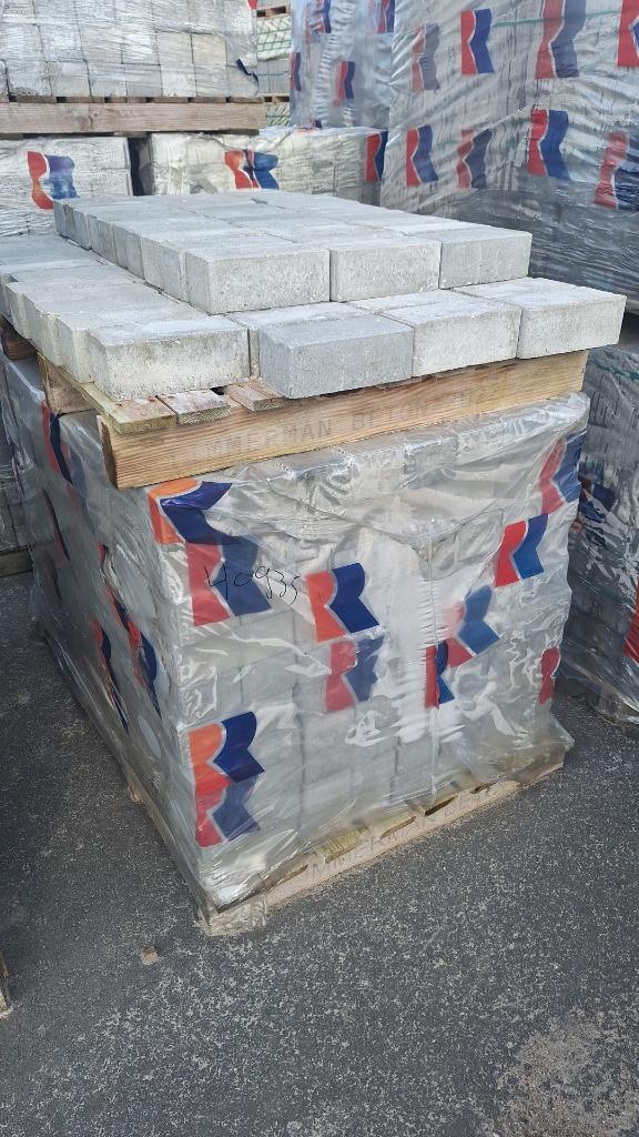 Restpartij BKK 8CM grijs, gebruikte klinkers, 12,55m2, Tuin en Terras, Tegels en Klinkers, Klinkers, Beton, Ophalen of Verzenden