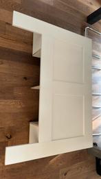 Ikea Brimnes hoofdeinde met bergruimte, Huis en Inrichting, Slaapkamer | Bedden, Ophalen, Wit, Tweepersoons, 140 cm
