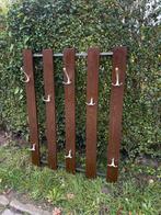 Vintage Jaren 60 Houten Kapstok zoals Pastoe Cees Braakman, Gebruikt, Minder dan 100 cm, Hout, Ophalen