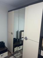 Tweepersoonsbed met nachtkastje - Gebruikt, Overige materialen, Gebruikt, 200 cm of meer, 75 cm of meer