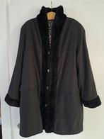 Damesjas 48 Mooie lichte dubbelzijdige, Ophalen, Zo goed als nieuw, Maat 46/48 (XL) of groter, Zwart