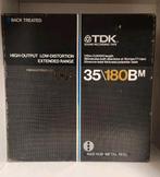 4x TDK 35/180BM professionele bandrecorder tape, Audio, Tv en Foto, Bandrecorders, Ophalen of Verzenden, Bandrecorder