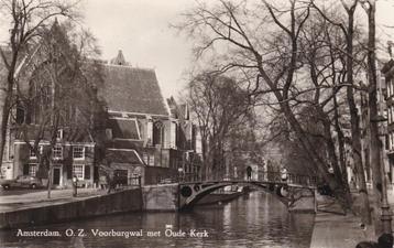 Amsterdam jaren 50 Oude Zijds Voorburgwal  beschikbaar voor biedingen