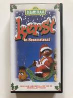 KERST IN SESAMSTRAAT (VHS), Cd's en Dvd's, VHS | Kinderen en Jeugd, Alle leeftijden, Ophalen of Verzenden, Zo goed als nieuw, Tekenfilms en Animatie