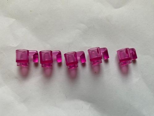 Lego 3899 Beker transparant roze 5 stuks, Kinderen en Baby's, Speelgoed | Duplo en Lego, Nieuw, Lego, Losse stenen, Ophalen