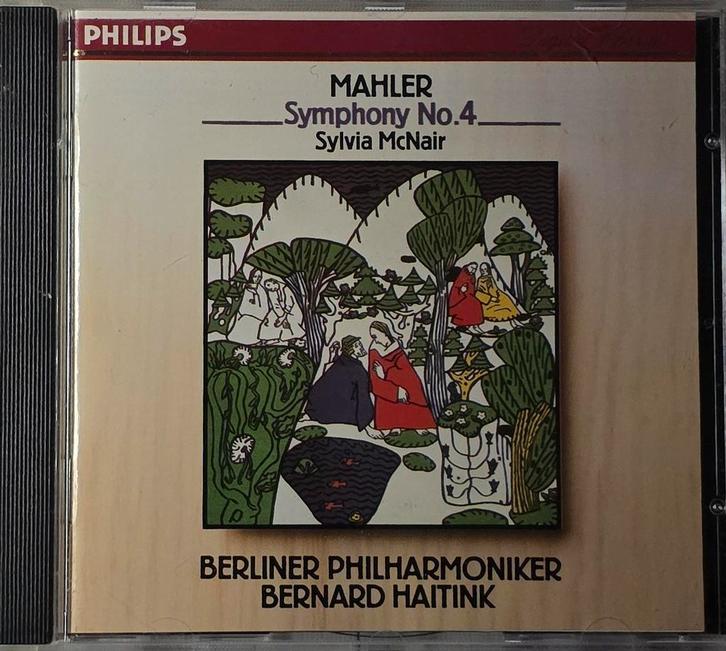 Mahler - Symfonie No. 4 - Haitink, Berliner Philharmoniker, Cd's en Dvd's, Cd's | Klassiek, Zo goed als nieuw, Orkest of Ballet