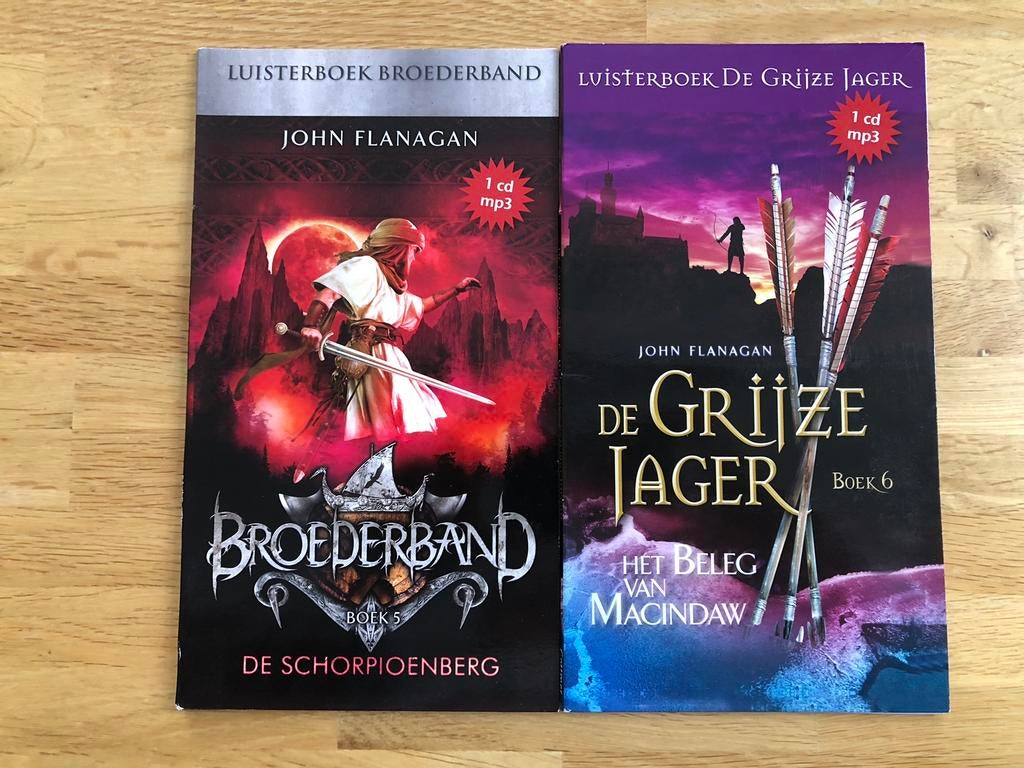 Luisteboek de grijze jager deel 5 & 6 mp3, Ophalen of Verzenden