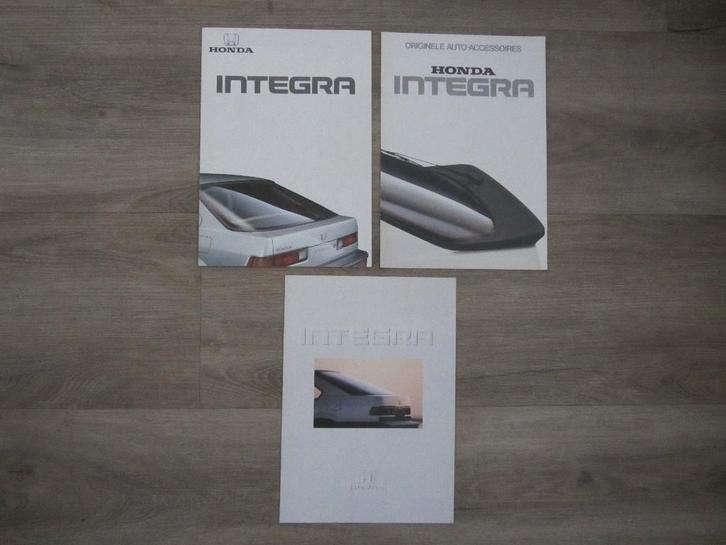 Honda Integra Folders, Boeken, Auto's | Folders en Tijdschriften, Zo goed als nieuw, Honda, Ophalen of Verzenden