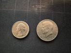 USA half dollar en quarter 1776-1976, Postzegels en Munten, Munten | Amerika, Ophalen of Verzenden, Noord-Amerika, Losse munt