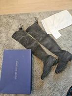 overknee laarzen suede leer stuart weitzman maat 39,5, Ophalen of Verzenden, Nieuw, Grijs, Hoge laarzen