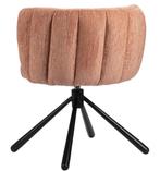 Shell Rotating Chair Musk – Draaibare Eetkamerstoelen, Overige kleuren, Japandi, Hotel Chique, Modern, Ophalen of Verzenden, Metaal