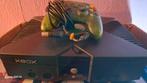Xbox original met groene xbox controller, Ophalen of Verzenden, Zo goed als nieuw, Met 1 controller