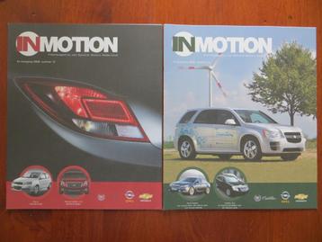 Opel Magazine In Motion (nr. 13 en 14 2008) beschikbaar voor biedingen
