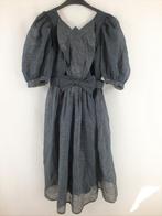 Prachtige grijs-zilveren jaren '60 jurk.Mt XS.Pofmouwen, Kleding | Dames, Maat 34 (XS) of kleiner, Ophalen of Verzenden, Zo goed als nieuw
