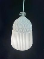 Vintage IKEA Vanadin wit glazen hanglamp, Minder dan 50 cm, Ophalen of Verzenden