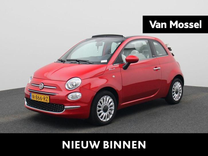 Fiat 500 C 1.0 Hybrid Dolcevita | APPLE CARPLAY | AIRCO | PA, Auto's, Fiat, Bedrijf, Te koop, 500C, ABS, Airbags, Airconditioning