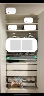 IKEA Pax wit, 100x35x236 cm, Zo goed als nieuw, 25 tot 50 cm, Met plank(en), 200 cm of meer