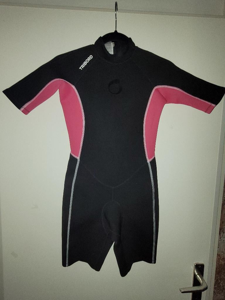 Zwem Pak / Shorty Suit. Mt 152-162. Triborg, Gebruikt, Meisje, Triborg, Sport- of Zwemkleding