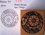 Bloemen 610  Houten stempel, Hobby en Vrije tijd, Ophalen of Verzenden, Gebruikt, Houten stempel