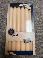 Gouda kaarsen 12 stuks per pak, Overige materialen, Nieuw, Ophalen of Verzenden, Crème