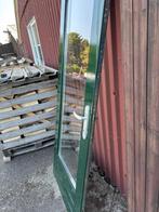 Merbau buitendeur hardhout driepunt sluiting, Ophalen, Gebruikt, 80 tot 100 cm, Buitendeur