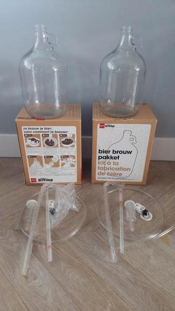 Bierbrouw pakketten, 2 stuks beschikbaar voor biedingen