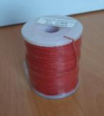5 rollen waxkoord rood, Hobby en Vrije tijd, Kralen en Sieraden maken, Ophalen, Nieuw, Draad