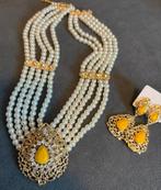 Mooie set te koop, Sieraden, Tassen en Uiterlijk, Kettingen, Ophalen of Verzenden, Nieuw, Zilver, Overige materialen