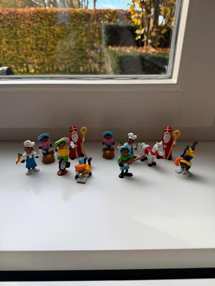 Sinterklaas en Pieten poppetjes set, Verzamelen, Poppetjes en Figuurtjes, Gebruikt, Ophalen of Verzenden