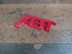 Embleem "ABT" Volkswagen / Audi / Tuning / Rood /NIEUW!!!, Verzenden, Nieuw, Audi