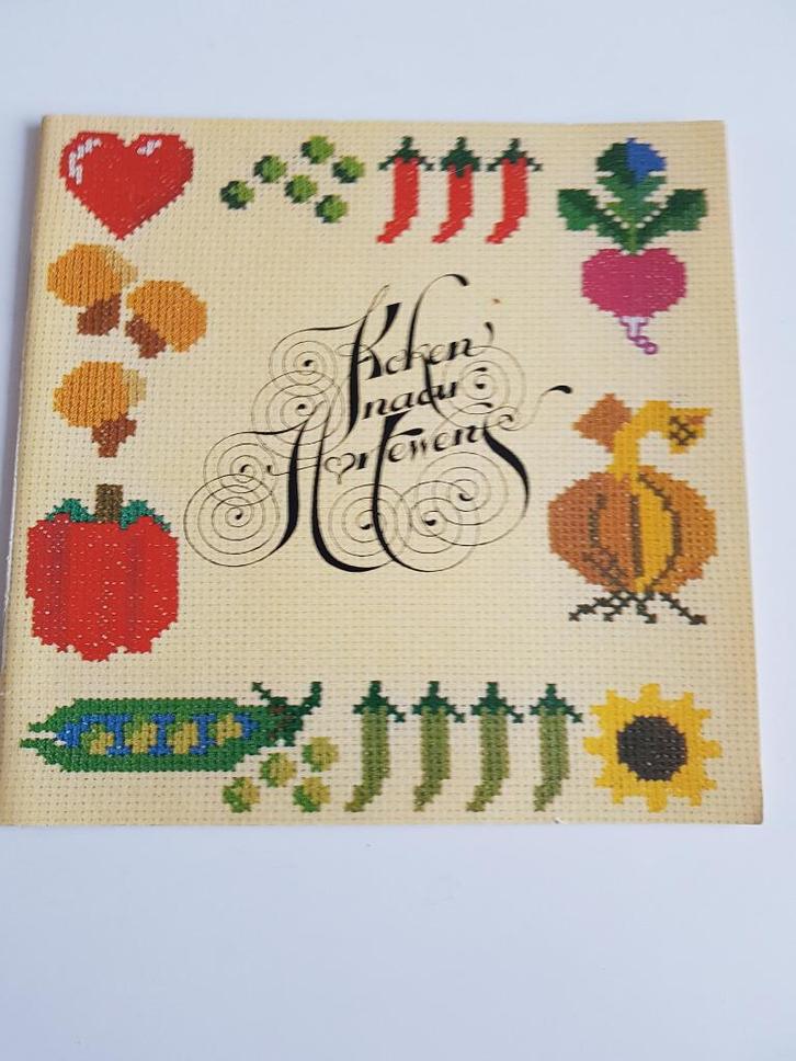 Koken naar Hartewens Knorr kookboek + borduren Tesselschade, Hobby en Vrije tijd, Borduren en Borduurmachines, Nieuw, Patroon