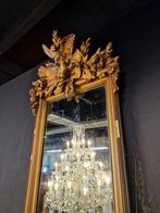 Antieke Pendantspiegel | Damspiegel van 275 CM Uit Groningen, Antiek en Kunst, Antiek | Spiegels, Minder dan 50 cm, Rechthoekig