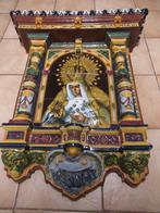 Majolica aardewerk  groot huisaltaar, Ophalen