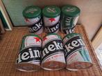 Heineken blikken opberg potten bewaardozen, Ophalen, Zo goed als nieuw, Heineken